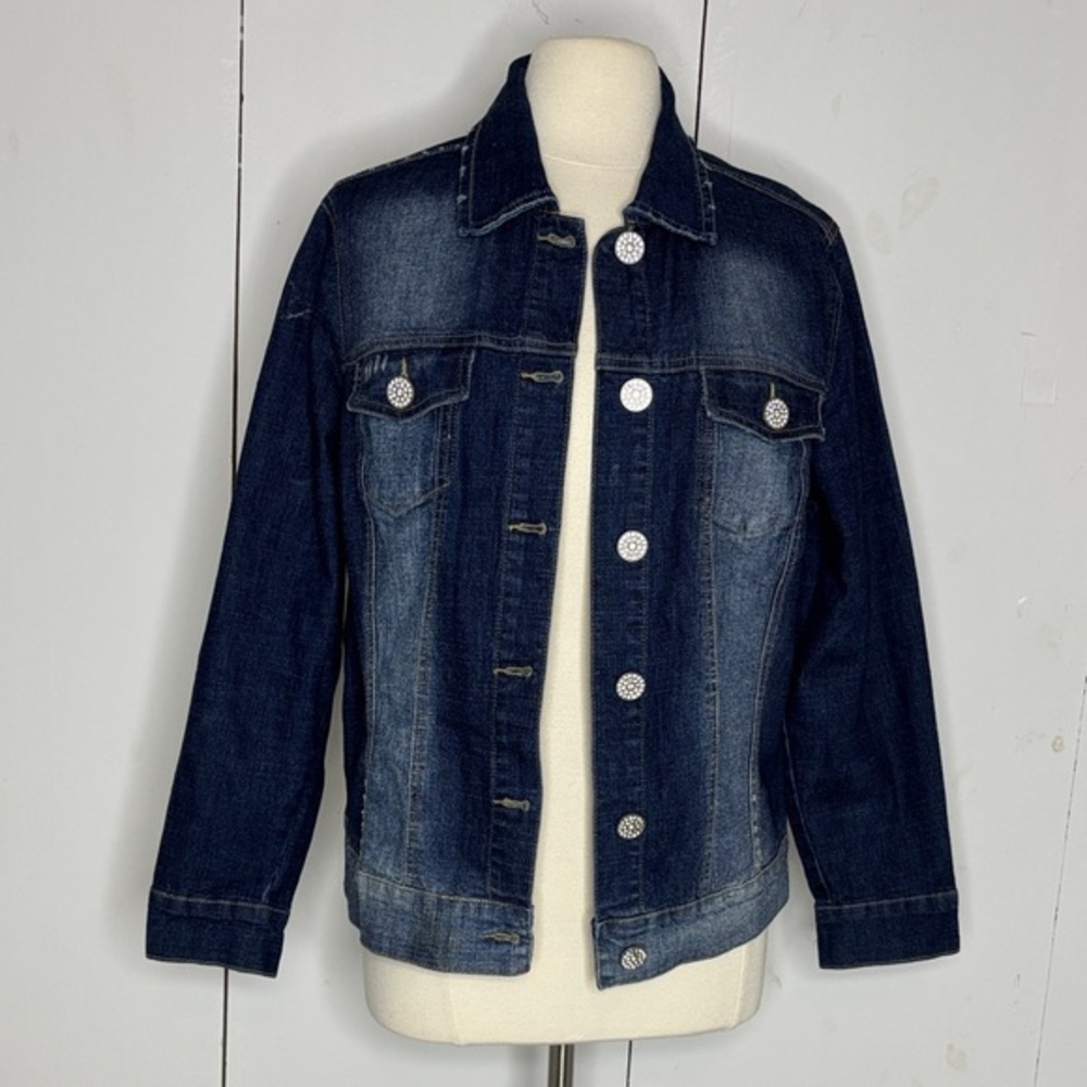 Wah Denim Jean Jacket Size 14/16